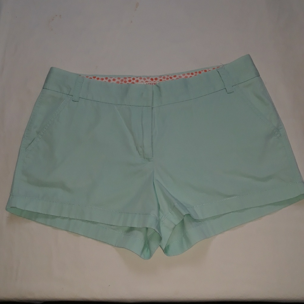 J. Crew Aqua Size 10 Shorts - Picture 1 of 3